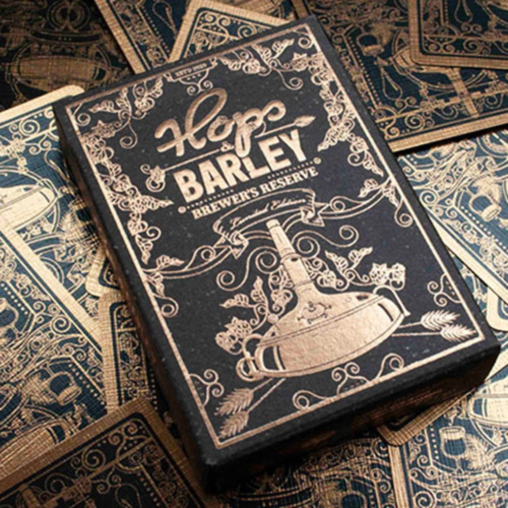 Spielkarten Hops & Barley (Copper) Playing Cards by JOCU Playing Cards