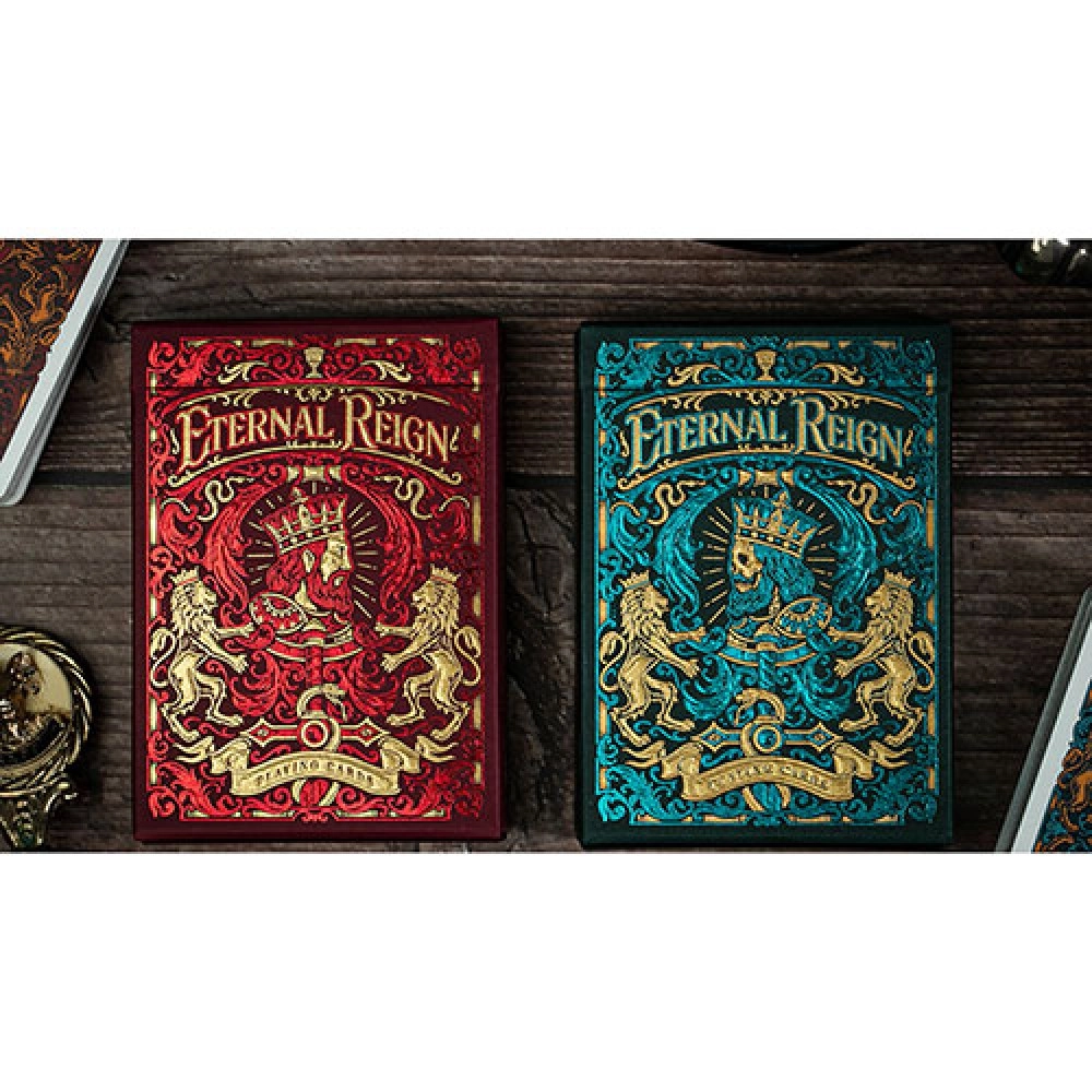 Spielkarten Eternal Reign (Sapphire Kingdom) Playing Cards by Riffle Shuffle