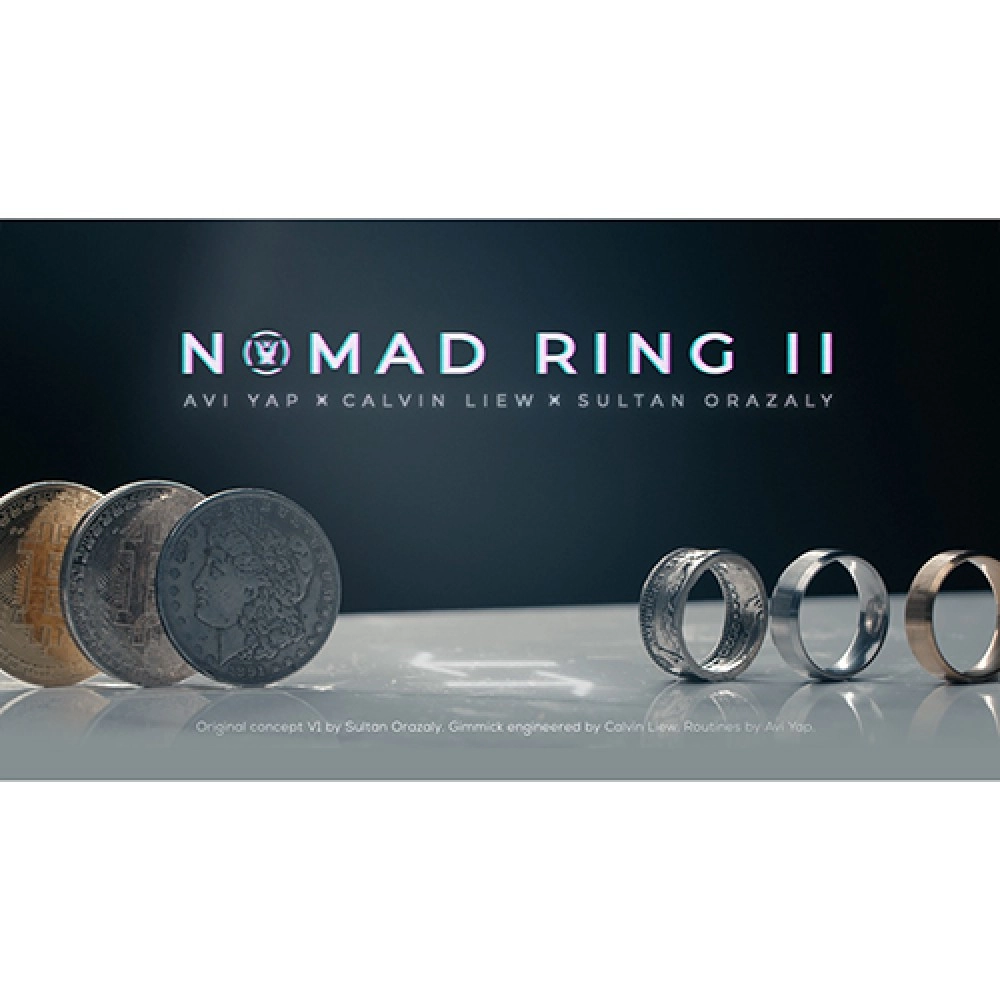 Skymember Presents: NOMAD RING Mark II (Bitcoin Silver) by Avi Yap, Calvin Liew and Sultan Orazaly