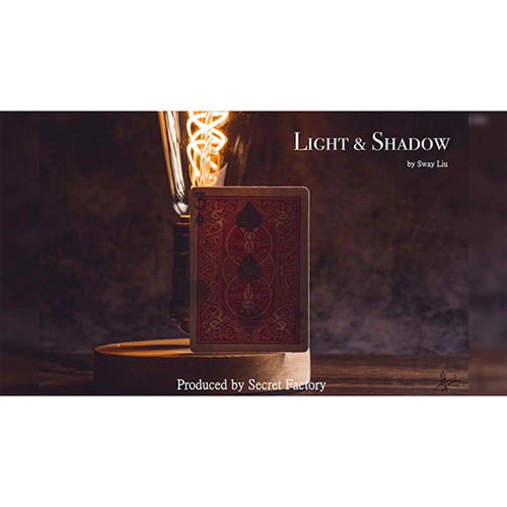 LIGHT AND SHADOW  (Gimmicks and Online Instructions) by Secret Factory 