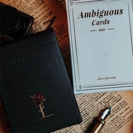Spielkarten Ambiguous (White) Playing Cards