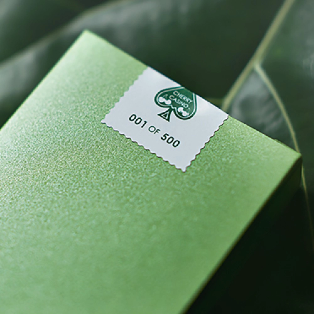 Spielkarten Cherry Casino House Deck Playing Cards (Sahara Green)