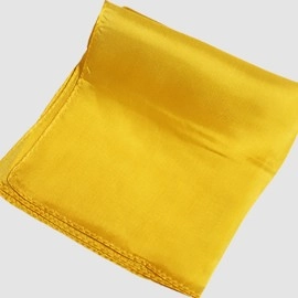 Rice Spectrum Silk 18" (Yellow) by Silk King Studios