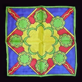Rice Symphony Silk 30 cm (Medallion) by Silk King Studios