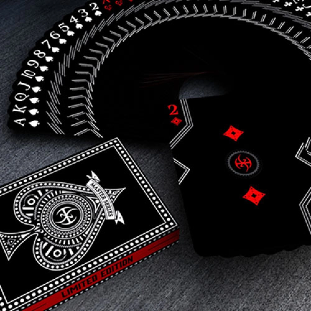 Spielkarten Black Platinum Lordz Playing Cards (Standard) by De'Vo