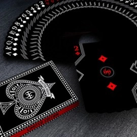 Spielkarten Black Platinum Lordz Playing Cards (Standard) by De'Vo