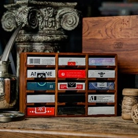 Rosewood Wooden Card Cabinet by TCC -Trick
