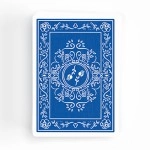 Spielkarten Black Roses Blue Magic Playing Cards