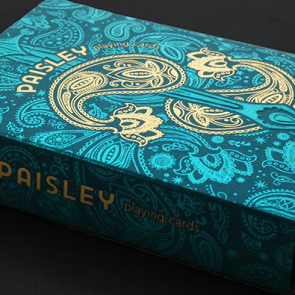 Paisley Royals (Teal) Playing Cards by Dutch Card ...