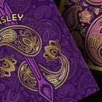 Spielkarten Collector's Paisley Royals Purple (Numbered Seals)  Playing Cards by Dutch Card House Company