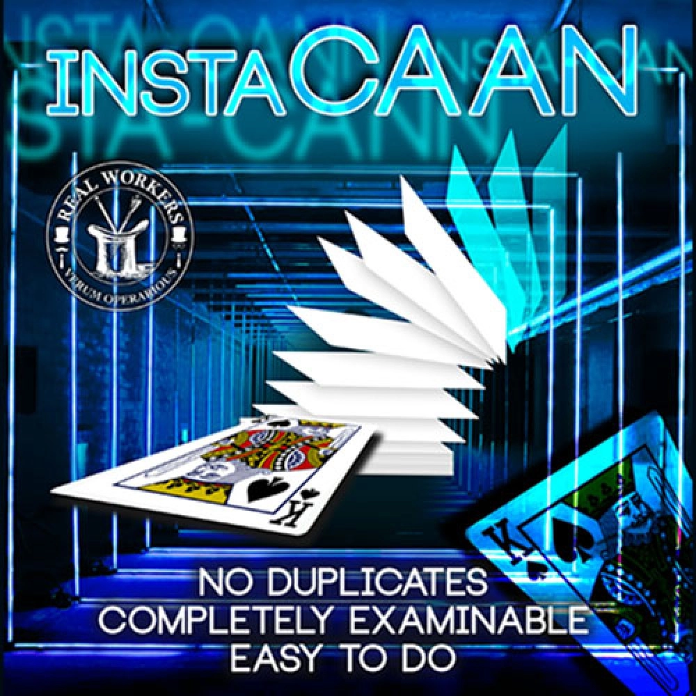 instaCAAN RED (Gimmicks and Online Instruction) by Joel Dickenson