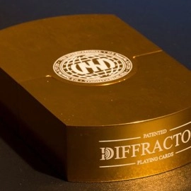 Spielkarten Vegas Diffractor Gold (Metal) Playing Cards