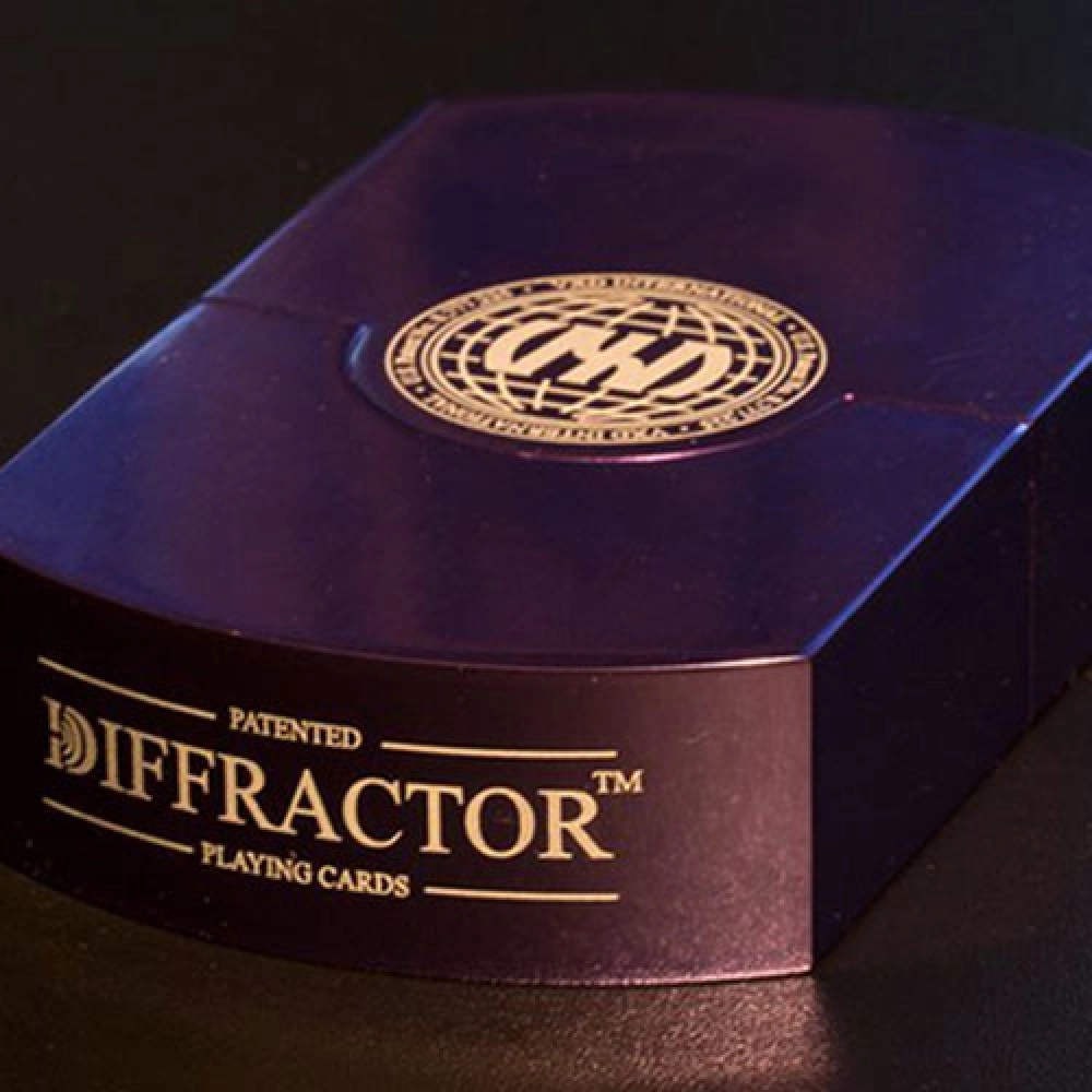 Spielkarten Vegas Diffractor Ultraviolet (Metal) Playing Cards