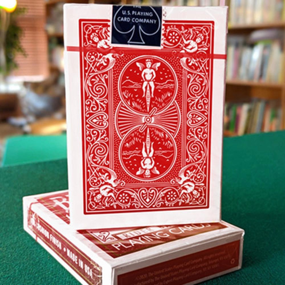 Spielkarten Experts Thin Crushed Rider Back Back (Red) Playing Cards