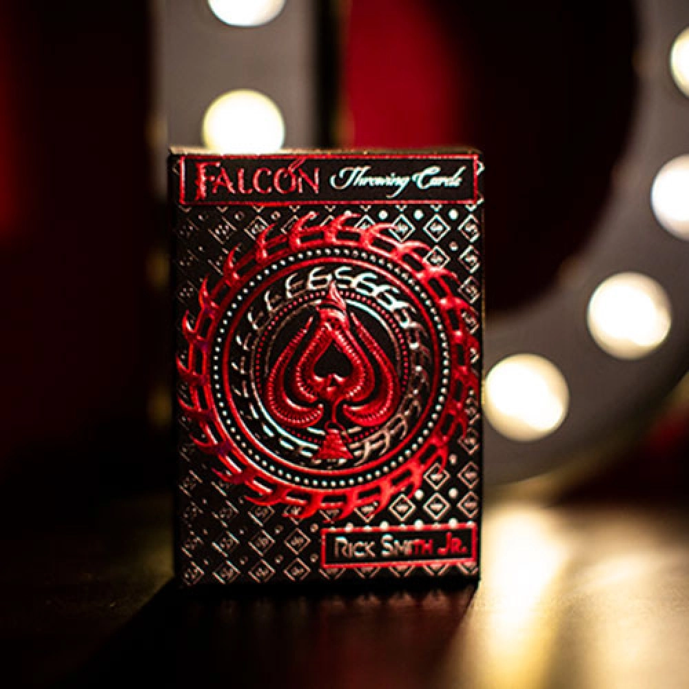 Falcon Razor Throwing Cards (Foil) by Rick Smith Jr. and De'vo
