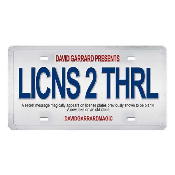 License to Thrill by David Garrard