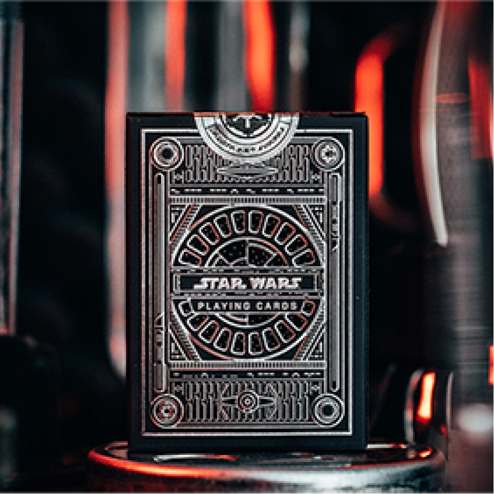 Spielkarten Star Wars Dark Side Silver Edition Playing Cards (Graphite Grey) by Theory11