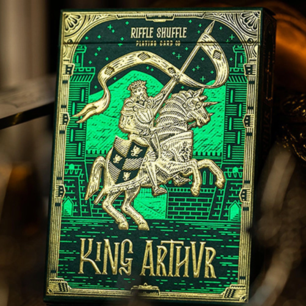 Spielkarten King Arthur (Emerald Saga) Playing Cards by Riffle Shuffle
