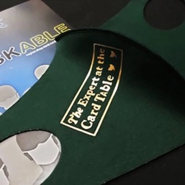 ReMASKable Expert at the Card Table (gold) by Agus Tjiu & Adrian Martinus