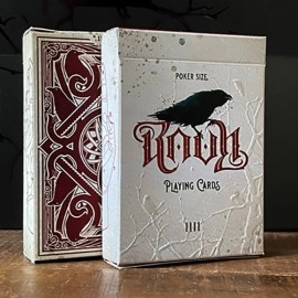 Spielkarten RAVN IIII (Red) Playing Cards Designed by Stockholm17