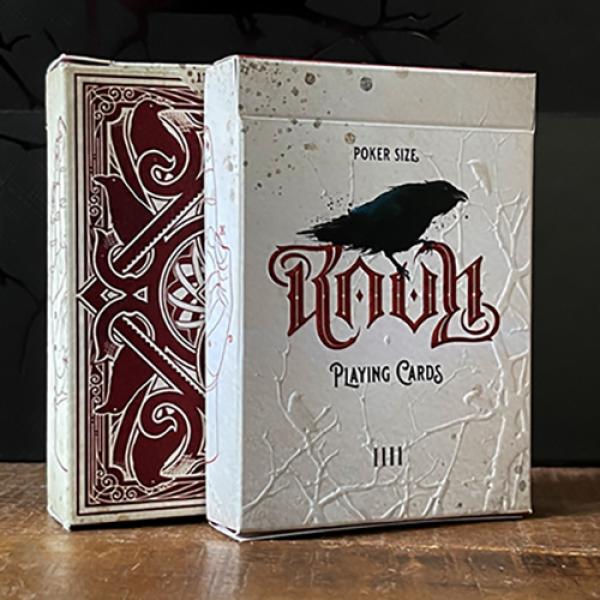 RAVN IIII (Red) Playing Cards Designed by Stockholm17