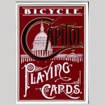 Spielkarten Bicycle Capitol (RED) Playing Cards by US Playing Card