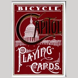 Spielkarten Bicycle Capitol (RED) Playing Cards by US Playing Card