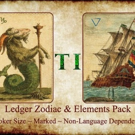 Spielkarten Ledger Zodiac & Element Pack by Taylor Imagineering
