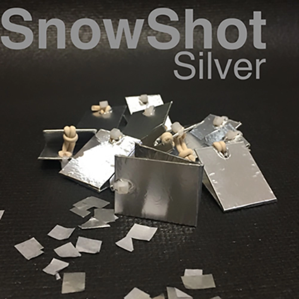 SnowShot SILVER (10 ct.) by Victor Voitko (Gimmick and Online Instructions)