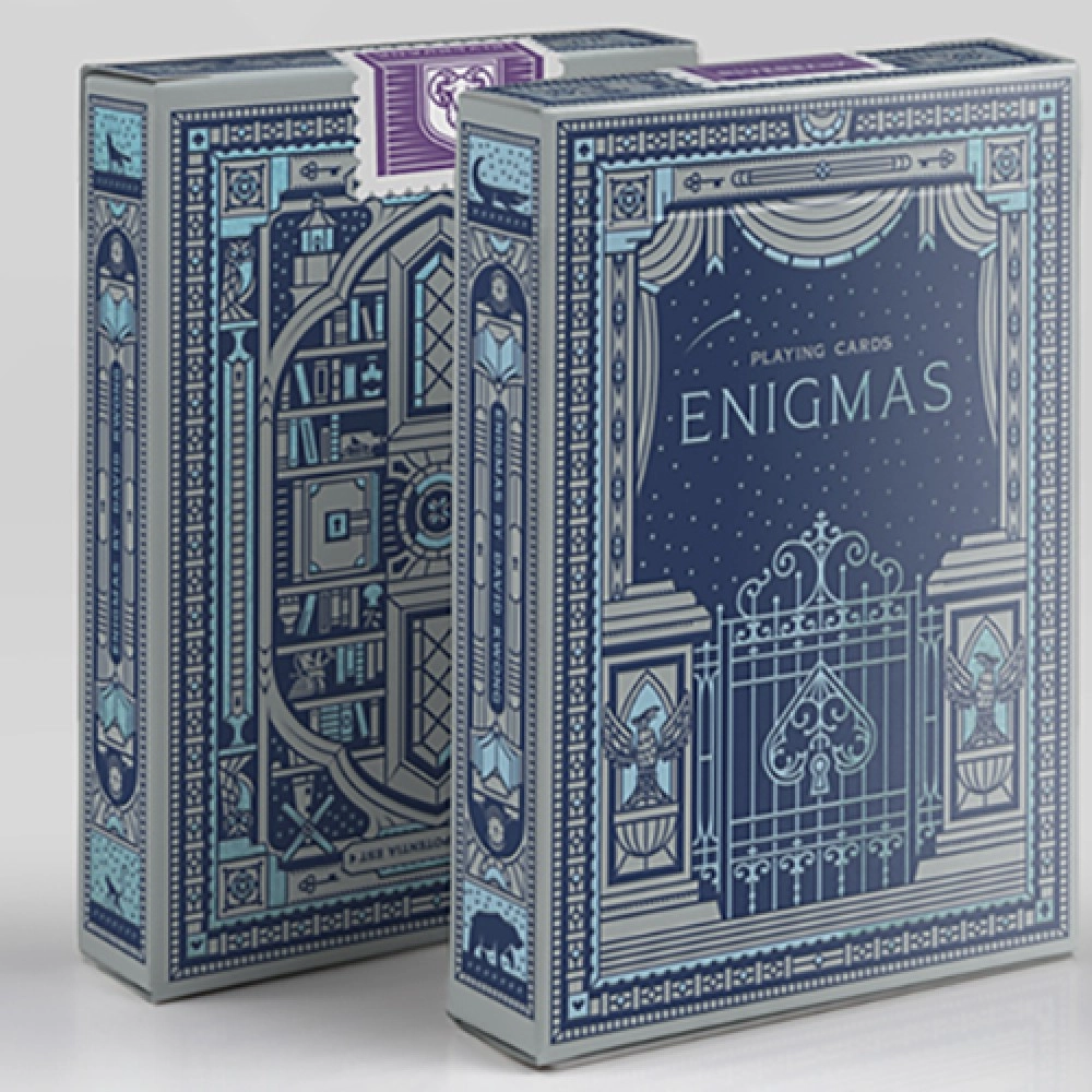 Spielkarten ENIGMAS Puzzle Hunt (Blue) Playing Cards