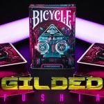 Spielkarten Gilded Fuchsia Bicycle Cybershock Playing Cards