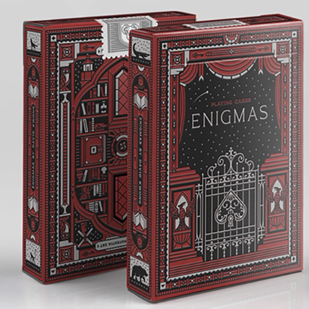 Spielkarten ENIGMAS Puzzle Hunt (RED) Playing Cards