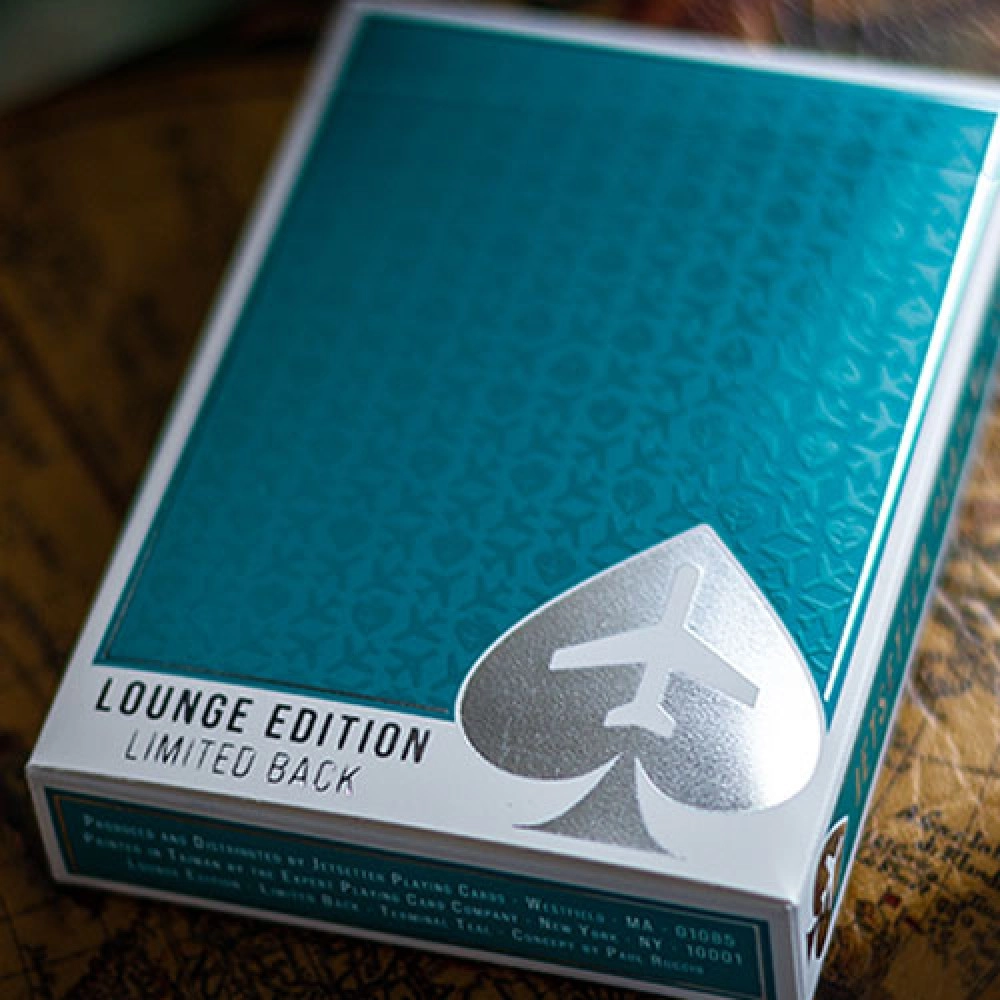 Spielkarten Limited Edition Lounge  in Terminal Teal by Jetsetter Playing Cards