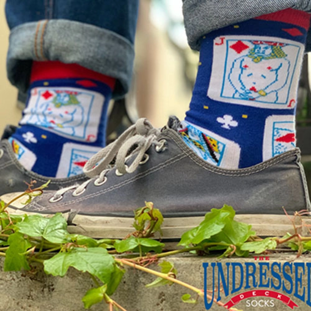 The Undressed Deck SOCKS by Edi Rudo