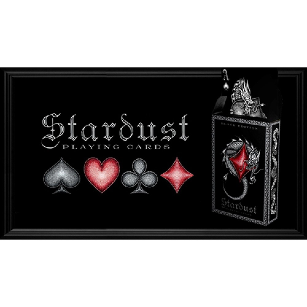 Spielkarten Stardust Black Edition Playing Cards