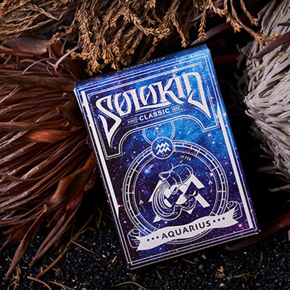 Spielkarten Solokid Constellation Series (Aquarius) Limited Edition Playing Cards