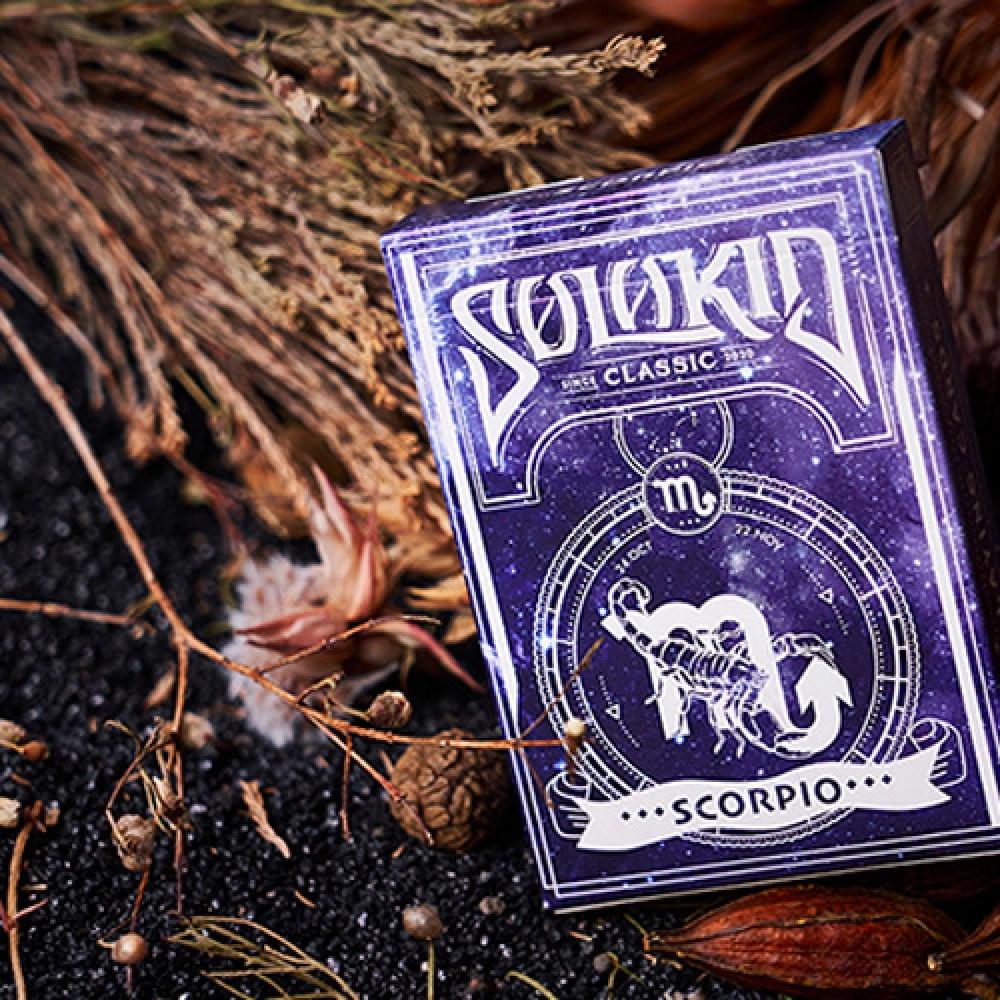 Spielkarten Solokid Constellation Series (Scorpio) Limited Edition Playing Cards