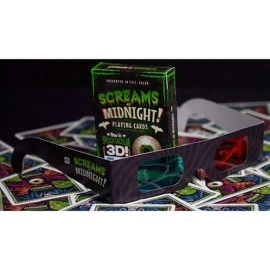 Spielkarten Screams at Midnight Playing Cards (3D-Glasses INCLUDED)