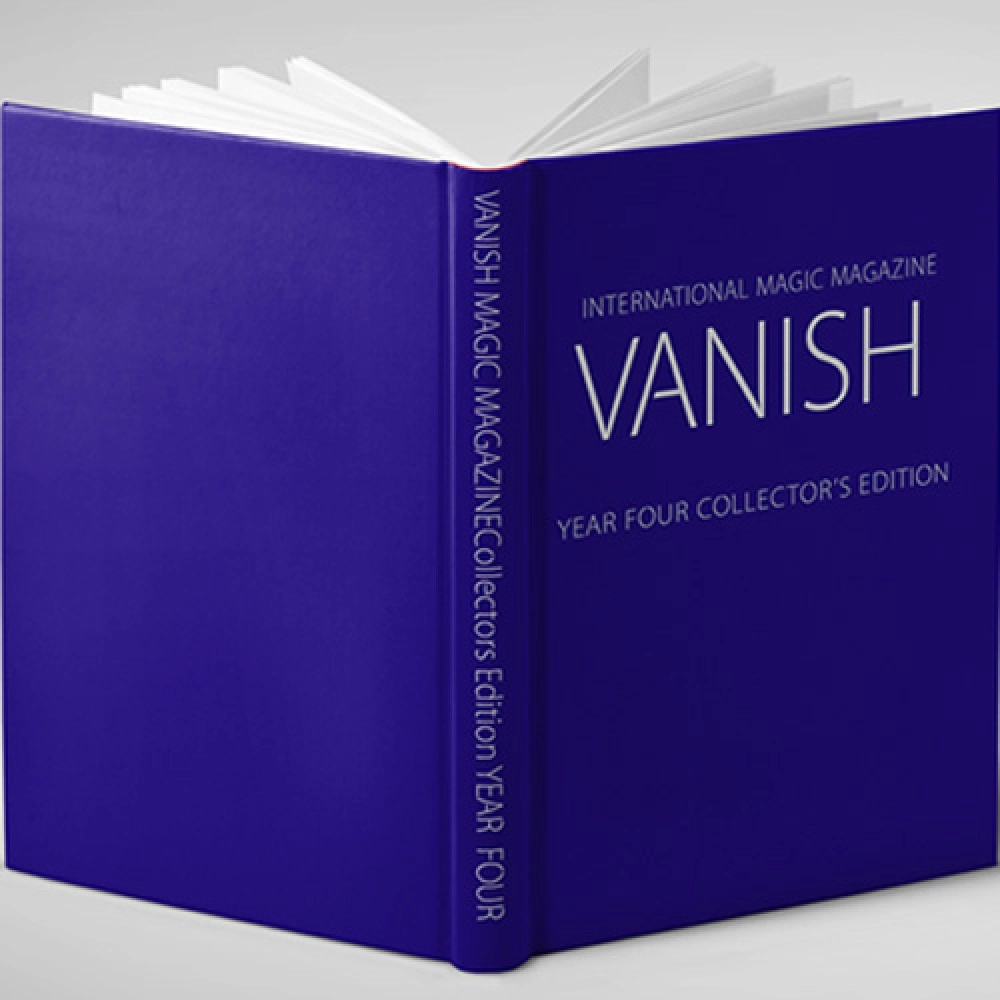 VANISH MAGIC MAGAZINE Collectors Edition Year Four (Hardcover) by Vanish Magazine - Book