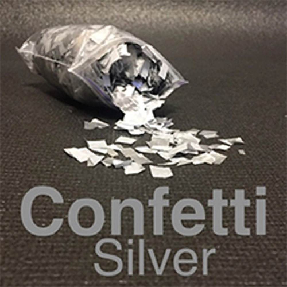 Confetti SILVER Light by Victor Voitko (Gimmick and Online Instructions)