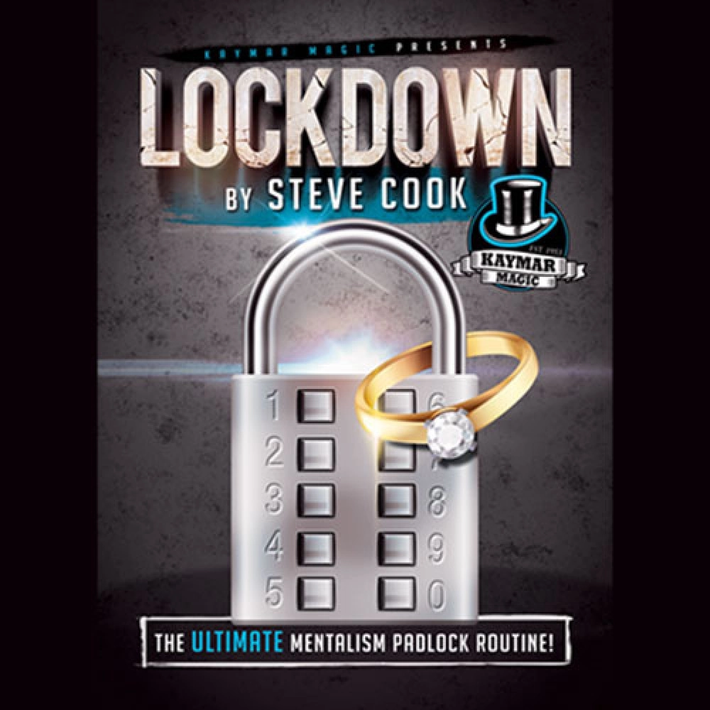 LOCKDOWN (Gimmick and Online Instructions) by Steve Cook and Kaymar Magic