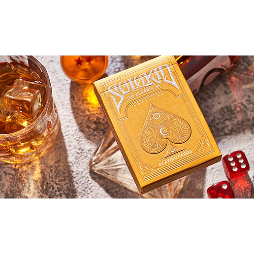 Spielkarten Solokid Gold Edition Playing Cards by Bocopo