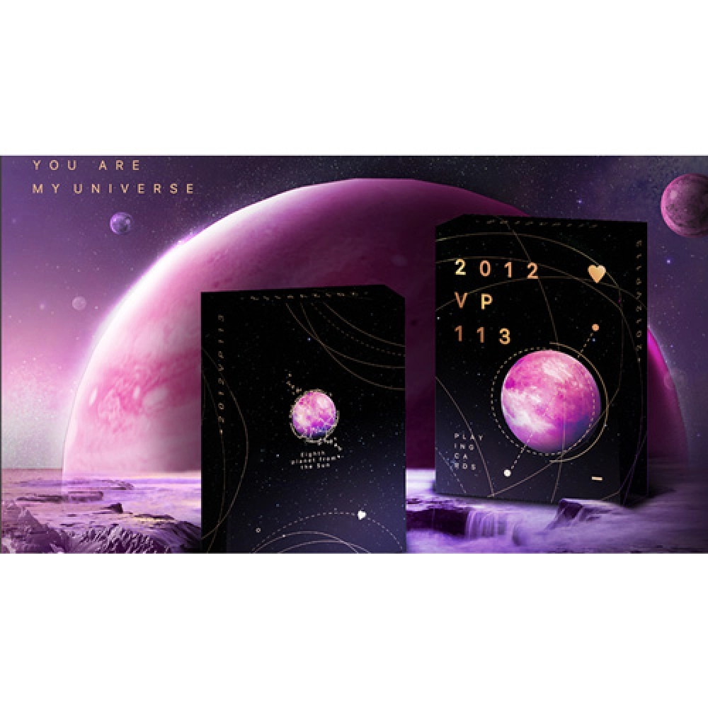 2012 VP 113 Pink Playing Cards by BOCOPO