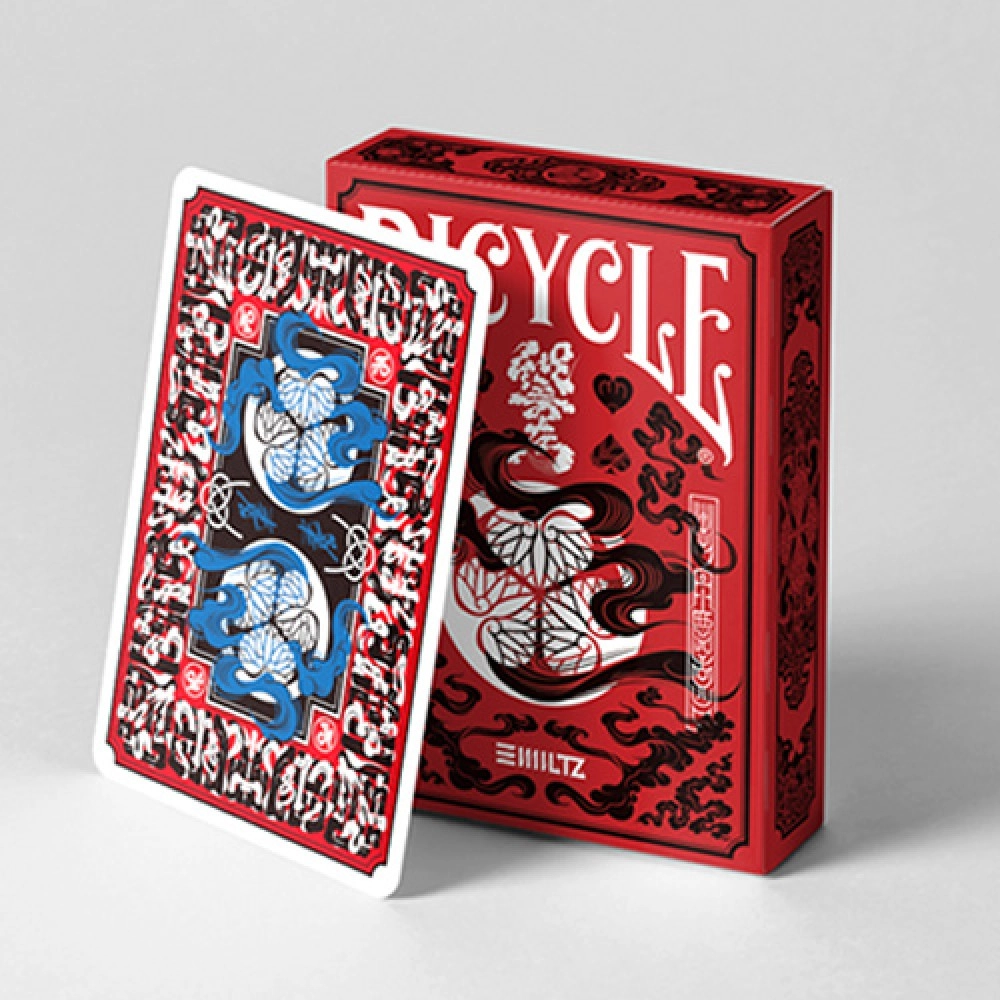 Spielkarten Bicycle Edo Karuta (Red) Playing Cards