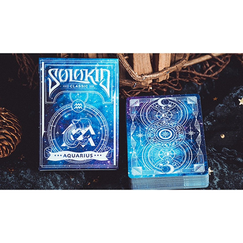 Spielkarten Solokid Constellation Series V2 (Aquarius) Playing Cards by BOCOPO