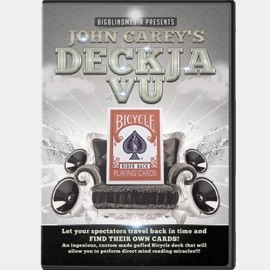 Big Blind Media Presents Deck Ja Vu Blue (Gimmicks and Online Instructions) by John Carey