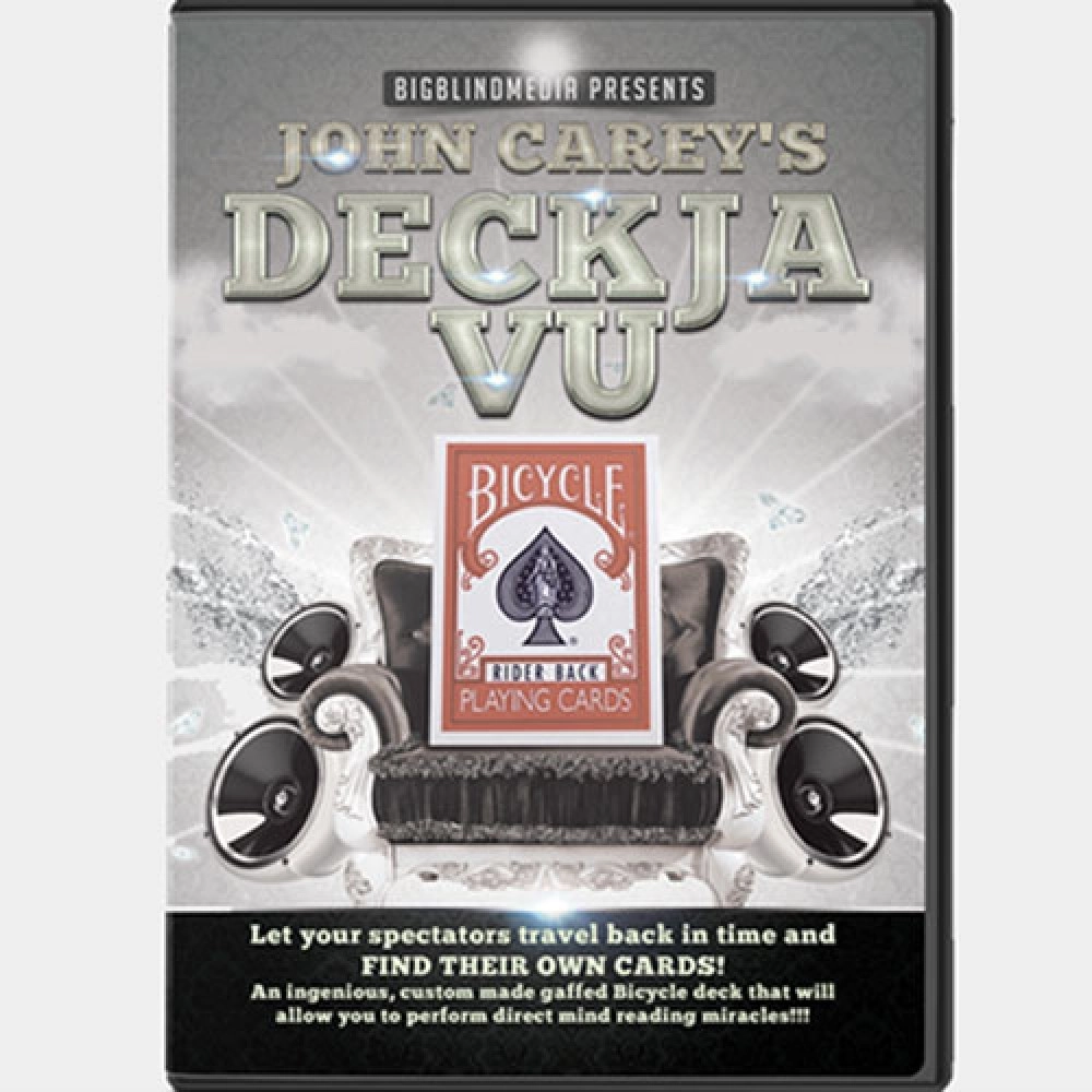 Big Blind Media Presents Deck Ja Vu Red (Gimmicks and Online Instructions) by John Carey