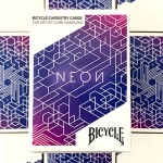 Spielkarten Bicycle Neon Cardistry Blue Aurora Playing Cards