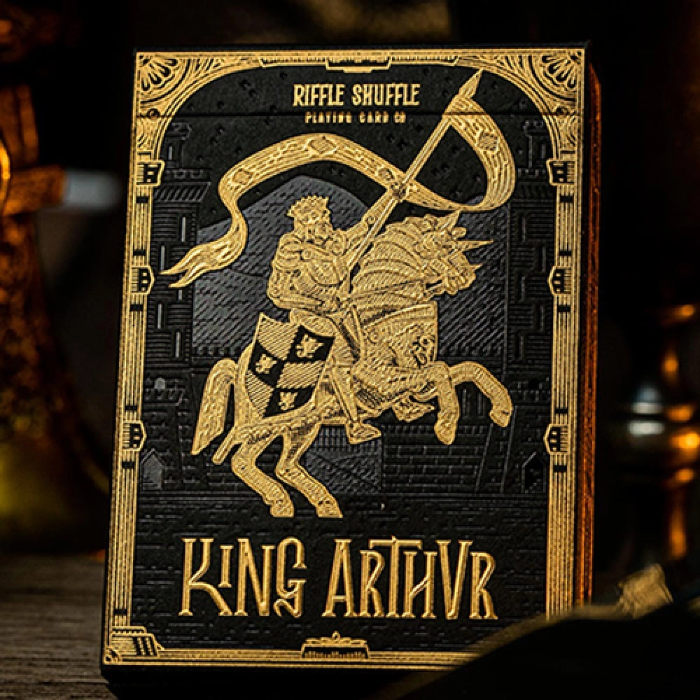 Spielkarten King Arthur Golden Knight (Foiled Edition) Playing Cards by Riffle Shuffle