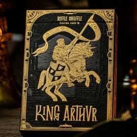 Spielkarten King Arthur Golden Knight (Foiled Edition) Playing Cards by Riffle Shuffle